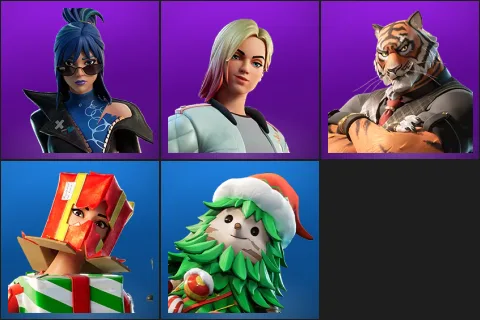 Hope, Jackie, Oscar, Holiday Boxy, Winterfest Bushranger