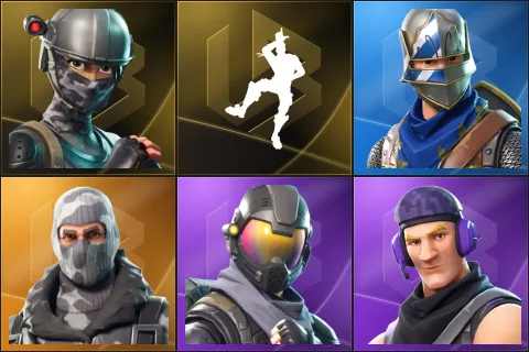 Elite Agent, Take The L, Blue Squire, Havoc, Rogue Agent, Sub Commander