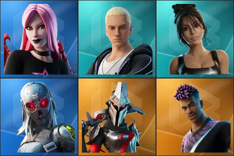 Haze, Slim Shady, Iconic Kim Kardashian, Zadie, Eternal Knight, Fade