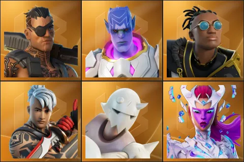 Joey, Kymera, Malik, Ronin, Snap, The Cube Queen