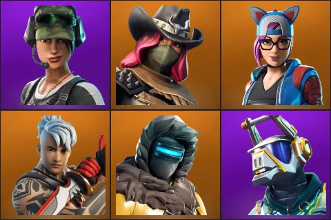Trailblazer, Calamity, Lynx, Ronin, Zenith, DJ Yonder
