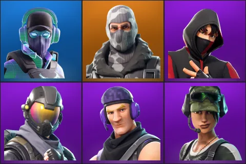 Breakpoint, Havoc, IKONIK, Rogue Agent, Sub Commander, Trailblazer