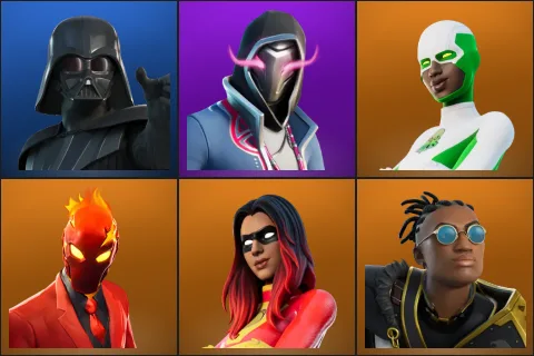 Darth Vader, Xander, Backlash, Inferno, Joltara, Malik