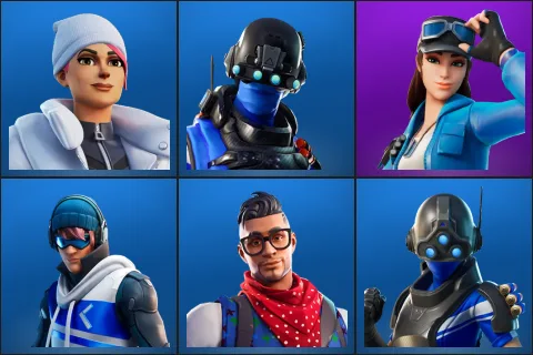 Blizzard Bomber, Carbon Commando, Cloud Striker, Point Patroller, Prodigy, Trilogy
