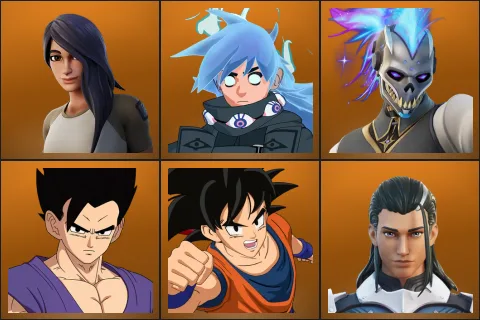 Gear Specialist Maya, Nezumi, Renzo the Destroyer, Son Gohan, Son Goku, The Ageless