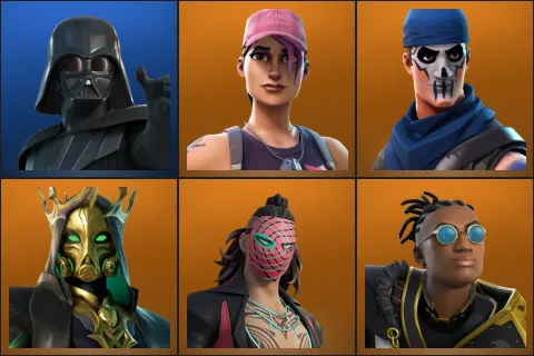 Darth Vader, Rose Team Leader, Warpaint, Hades, Kado Thorne, Malik