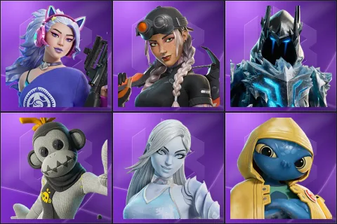 Dasha, Elite Jules, Exalted Ice King, GHOST Monks, Lady Windfrost, Squibbly