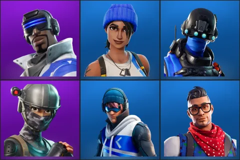 Blue Striker, Blue Team Leader, Carbon Commando, Elite Agent, Point Patroller, Prodigy