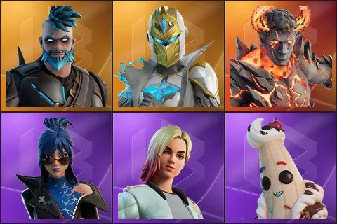 Omegarok, Spectra Knight, Heartbreak Ranger, Hope, Jackie, Lil Split