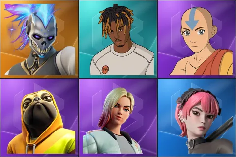 Renzo the Destroyer, Slayer Juice WRLD, Aang, Doggo, Jackie, Mina Park