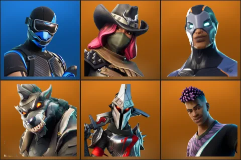 Fixer, Calamity, Carbide, Dire, Eternal Knight, Fade