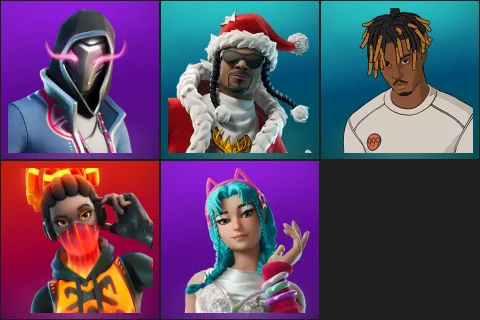 Xander, Santa Dogg, Slayer Juice WRLD, Tectonic Komplex, Katalina