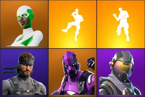 Backlash, Take The L, Laugh It Up, Solid Snake, Dark Vertex, Rogue Agent