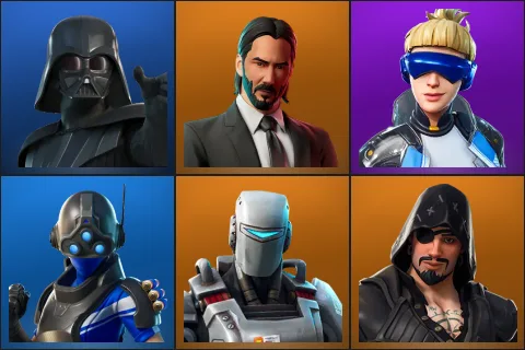 Darth Vader, John Wick, Neo Versa, Trilogy, A.I.M., Blackheart