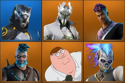 Huntmaster Saber, Rogue Spider Knight, Fade, Omegarok, Peter Griffin, Renzo the Destroyer