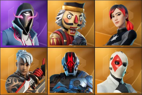 Xander, Crackshot, Polarity, Ronin, The Foundation, Wild Card