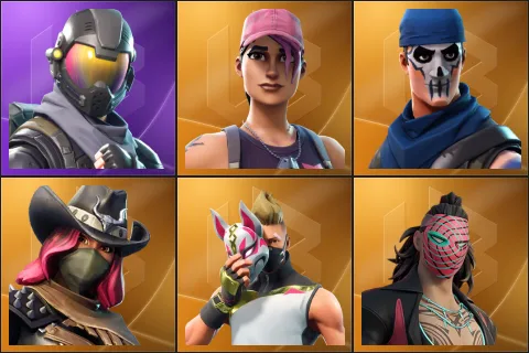 Rogue Agent, Rose Team Leader, Warpaint, Calamity, Drift, Kado Thorne