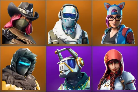 Calamity, Frostbite, Lynx, Zenith, DJ Yonder, Fable
