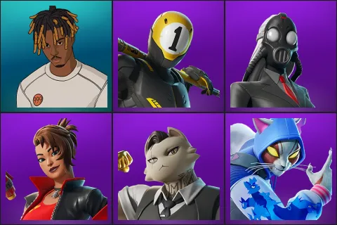 Slayer Juice WRLD, 1-Ball, Chaos Director, Dynamo TNTina, Meowdas, Nyanja