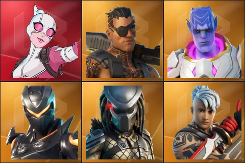 Gwenpool, Joey, Kymera, Oblivion, Predator, Ronin