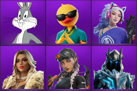 Bugs Bunny, Cluster, Dasha, Dylan, Elite Jules, Exalted Ice King