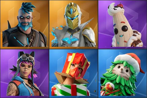 Omegarok, Spectra Knight, Lil Split, Renegade Lynx, Holiday Boxy, Winterfest Bushranger