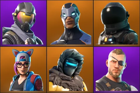 Rogue Agent, Carbide, Dark Voyager, Lynx, Zenith, Battlehawk