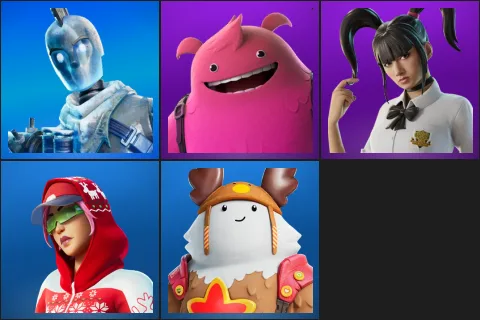 Glacial Dummy, Yeddy, Yuki Yubari, Arctic Adeline, Sled Ready Guff