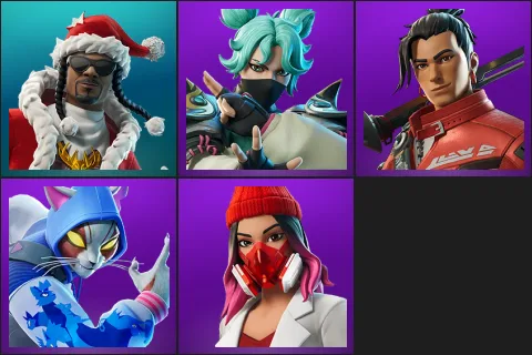 Santa Dogg, Jade, Kendo, Nyanja, Yulejacket