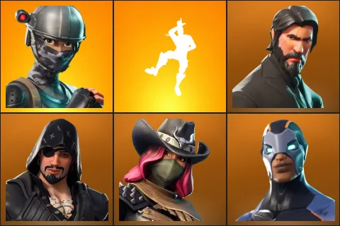 Elite Agent, Take The L, The Reaper, Blackheart, Calamity, Carbide