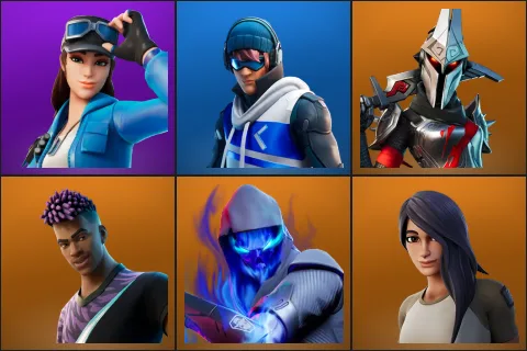 Cloud Striker, Point Patroller, Eternal Knight, Fade, Fusion, Gear Specialist Maya