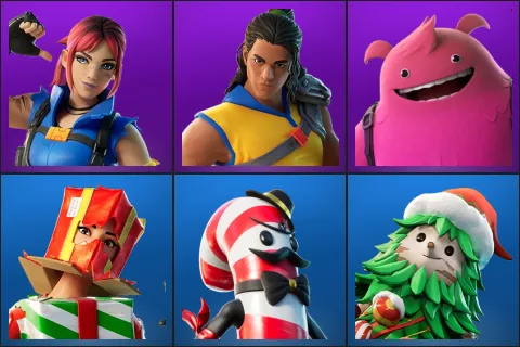 Explorer Emilie, Trailblazer Tai, Yeddy, Holiday Boxy, Mr. Dappermint, Winterfest Bushranger