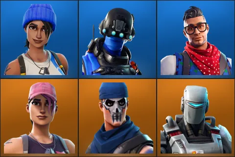 Blue Team Leader, Carbon Commando, Prodigy, Rose Team Leader, Warpaint, A.I.M.