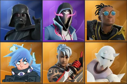 Darth Vader, Xander, Malik, Nezumi, Ronin, Snap