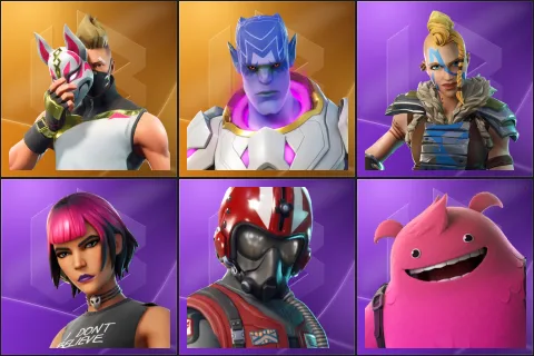 Drift, Kymera, Huntress, Sunny, Wingman, Yeddy