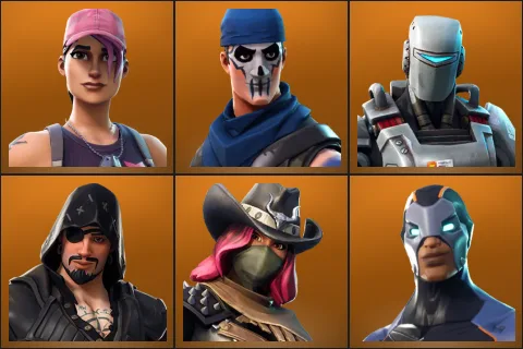 Rose Team Leader, Warpaint, A.I.M., Blackheart, Calamity, Carbide