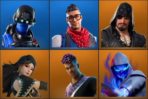 Carbon Commando, Prodigy, Blackheart, Era, Fade, Fusion