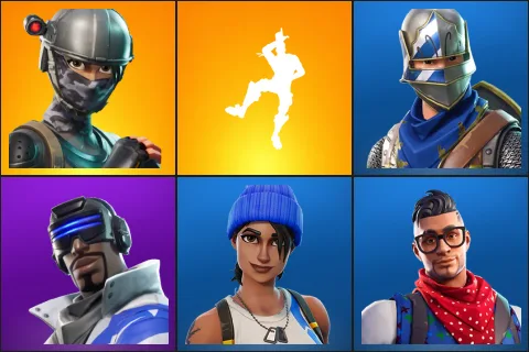 Elite Agent, Take The L, Blue Squire, Blue Striker, Blue Team Leader, Prodigy