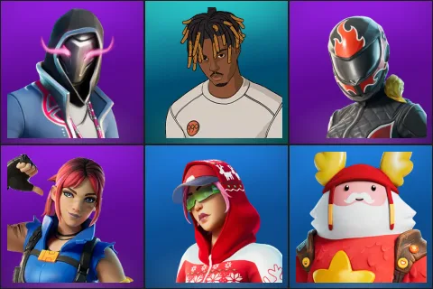 Xander, Slayer Juice WRLD, Burnoff, Explorer Emilie, Arctic Adeline, Guff Gringle