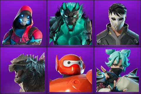 Bonehead, Cerberus, Daigo, Godzilla Evolved, Hero Baymax, Jade