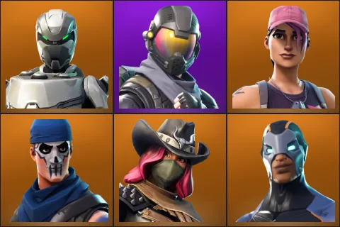 Eon, Rogue Agent, Rose Team Leader, Warpaint, Calamity, Carbide