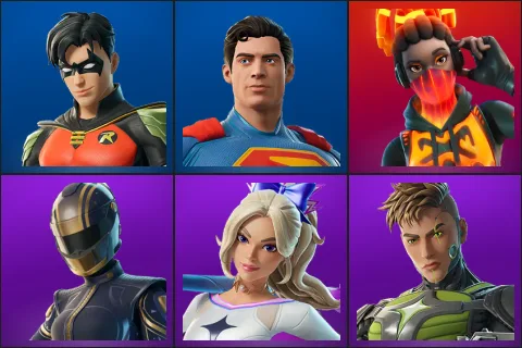 Robin, Superman, Tectonic Komplex, Hairpin, Haylee Skye, Killswitch