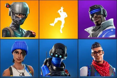 Elite Agent, Take The L, Blue Striker, Blue Team Leader, Carbon Commando, Prodigy