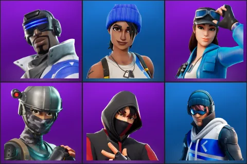 Blue Striker, Blue Team Leader, Cloud Striker, Elite Agent, IKONIK, Point Patroller