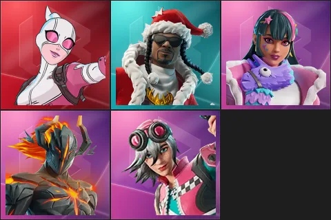 Gwenpool, Santa Dogg, Dali, Polus, The Operator