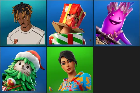Slayer Juice WRLD, Holiday Boxy, Jellie, Winterfest Bushranger, Color Crush