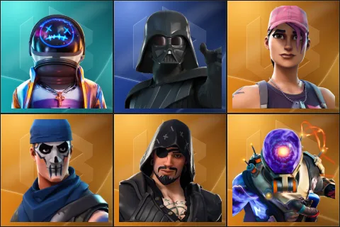 Astro Jack, Darth Vader, Rose Team Leader, Warpaint, Blackheart, Cyclo