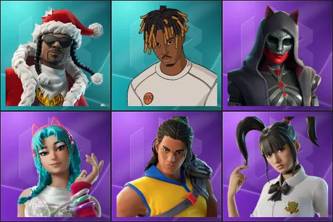 Santa Dogg, Slayer Juice WRLD, Felina, Katalina, Trailblazer Tai, Yuki Yubari