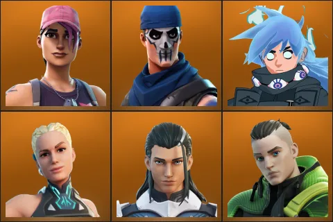 Rose Team Leader, Warpaint, Nezumi, Paradigm (Reality-659), The Ageless, Twyn