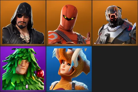 Blackheart, Hybrid, The Scientist, Lt. Evergreen, Wooly Warrior